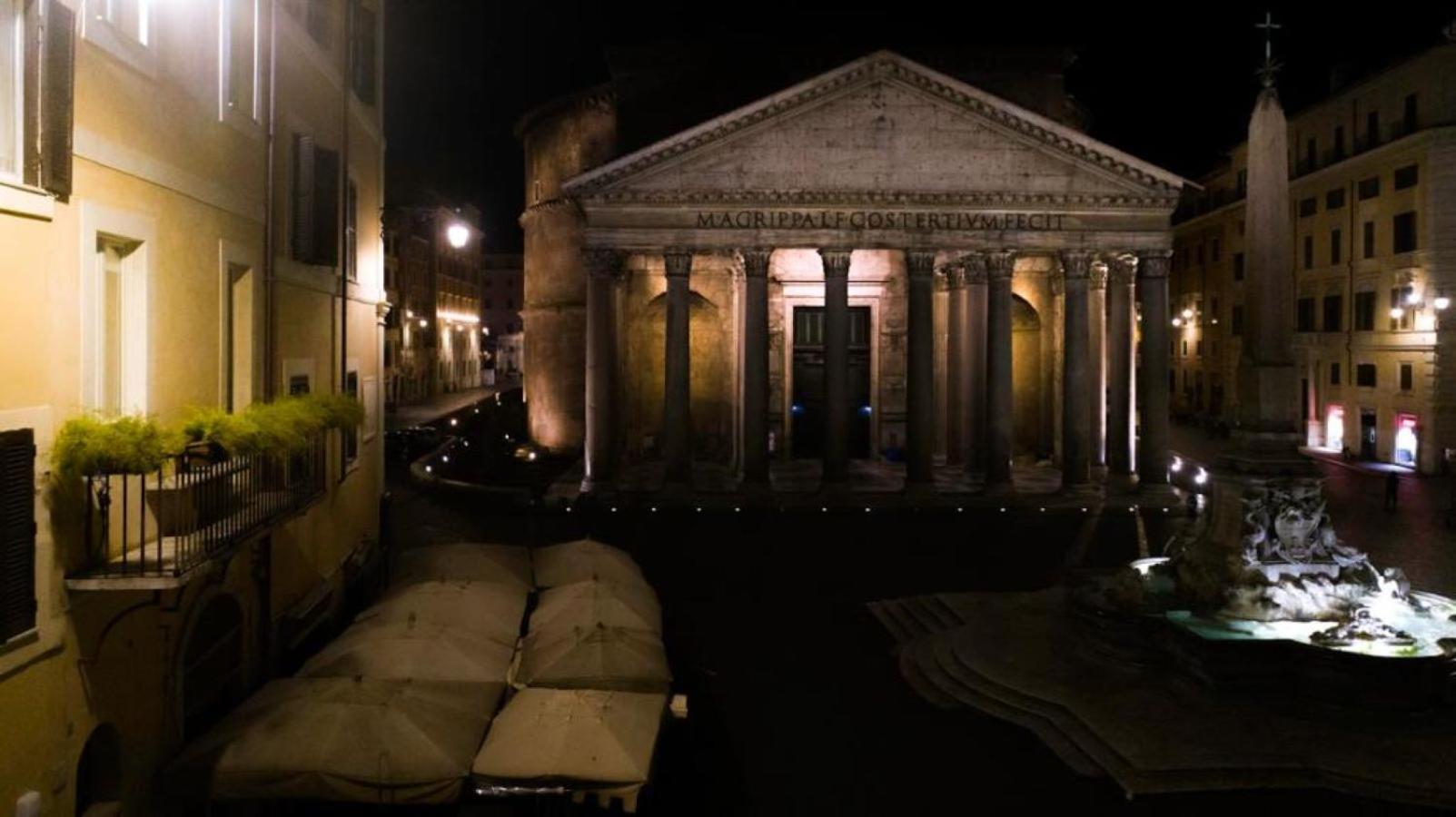 Pantheon Balcony Morgana Suite Roma Exterior foto